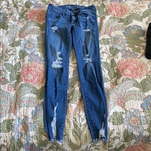 Distressed Skinny Jeans